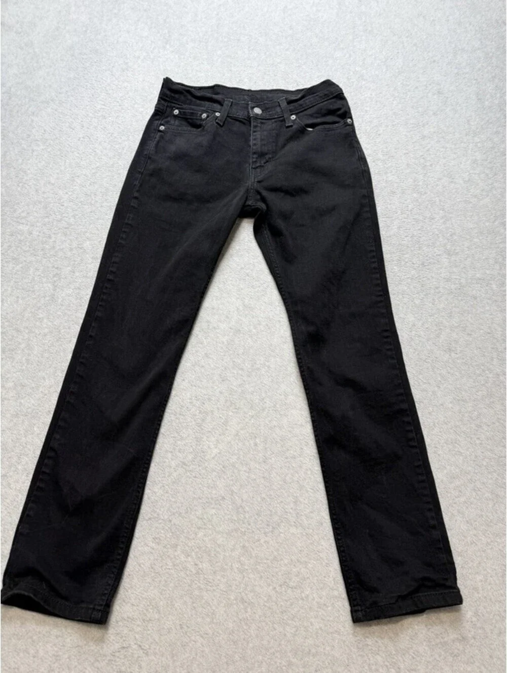 Levi's 511 Mens Jeans 30x30 Black Slim Fit Denim Stretch Casual